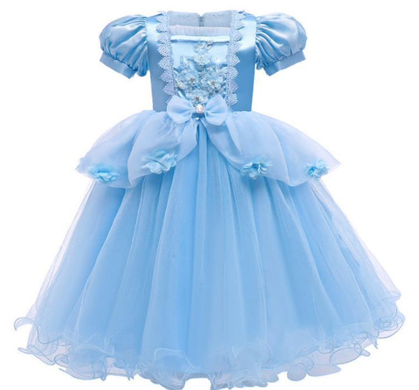 Girls Deluxe Cindy Princess Dress